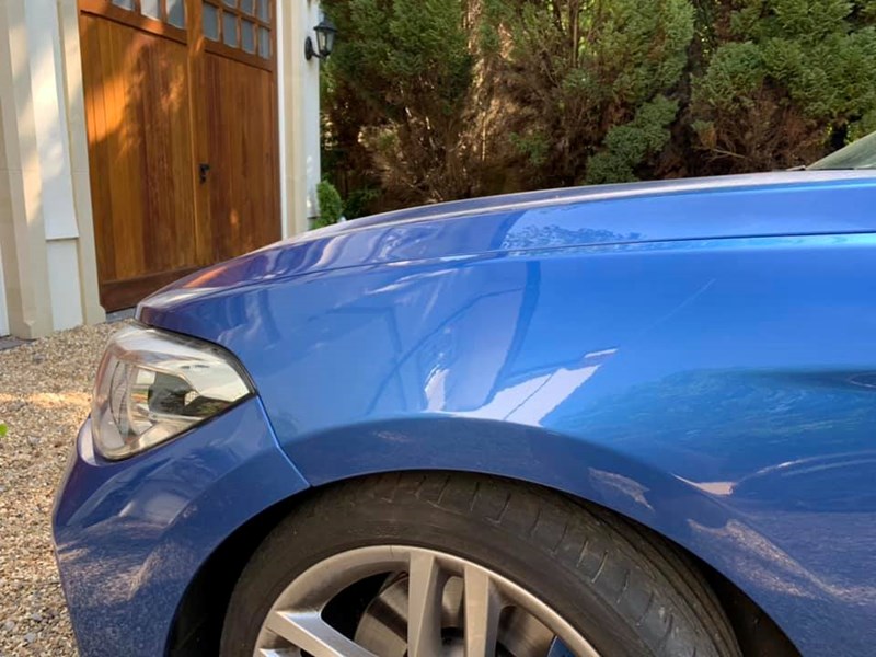 Client inspecting amazing results